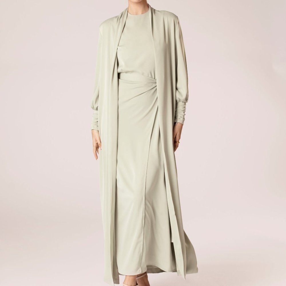 Veiled collection Sadia 3 piece abaya set